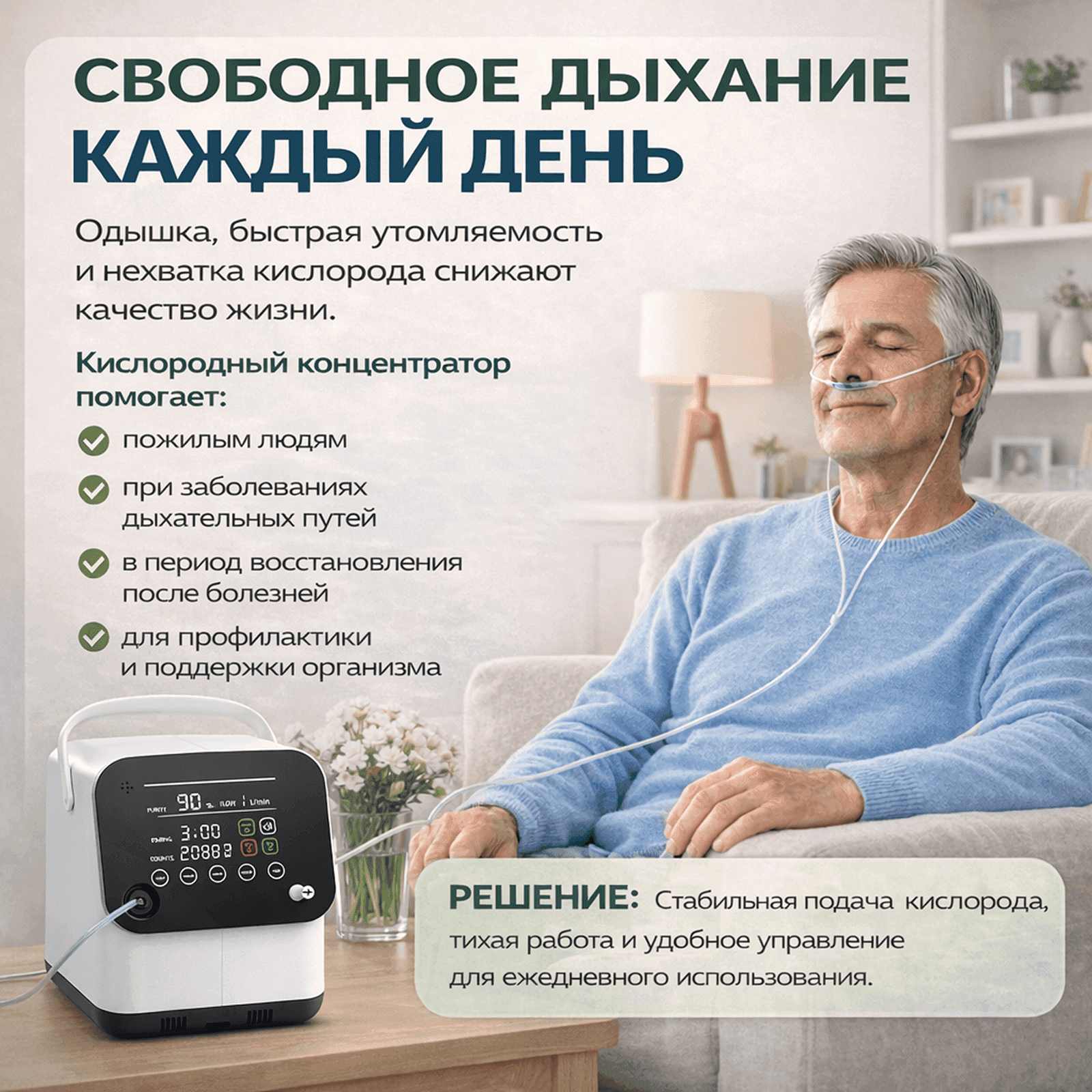 Кислородные концентраторы OSAKO 1S миниатюра 3
